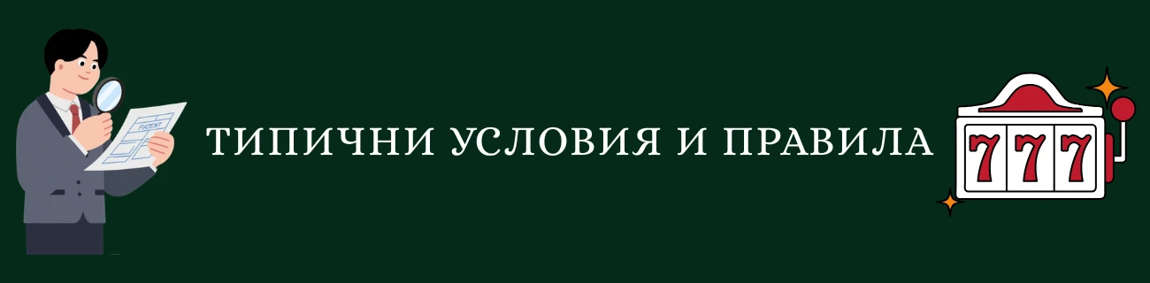 Типични условия и правила